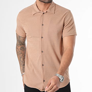 Classic Series - Chemise Manches Courtes Camel