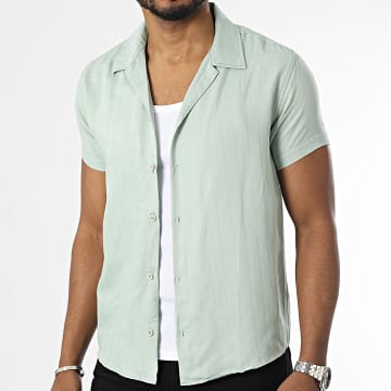 Classic Series - Chemise Manches Courtes Turquoise Clair