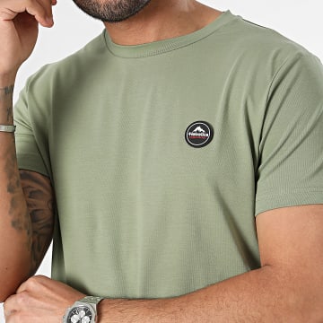 Helvetica - Camiseta 12GAIA Caqui Verde