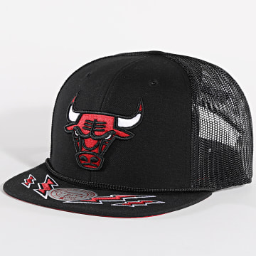 Mitchell and Ness - Chicago Bulls Trucker NBA Gorra de repuesto HHSS7016 Negro