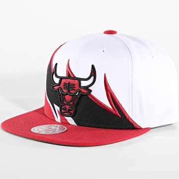 Mitchell and Ness - Waverunner Chicago Bulls NBA Snapback Cap HHSS7003 Blanco Rojo