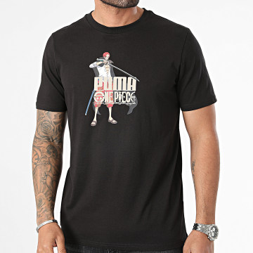 Puma - Camiseta One Piece Graphic 624665 Negro