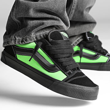 Vans - Knu Skool Sneakers 9QCYJ71 2 tonos Negro Verde