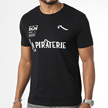 La Piraterie - Tee Shirt La Piraterie FC Noir Blanc