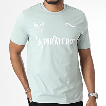 La Piraterie - Tee Shirt La Piraterie FC Vert Blanc