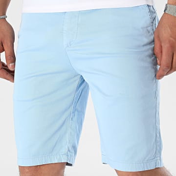 Mackten - Pantaloncini Chino blu chiaro