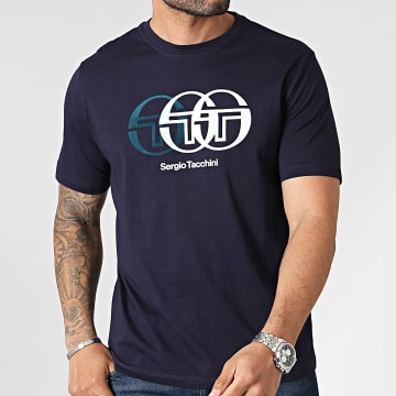 Sergio Tacchini - Camiseta Triade 40518 Azul Marino
