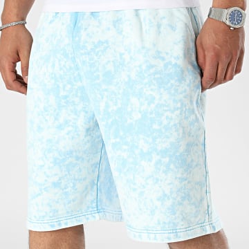 Urban Classics - Pantalones cortos de jogging lavados con toalla TB6278 Azul claro
