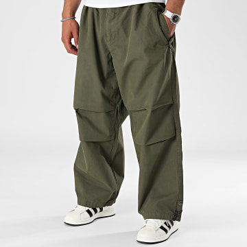 Urban Classics - TB6282 Pantaloni da paracadutista verde kaki