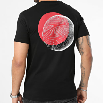 La Piraterie - Tee Shirt Red Moon Noir