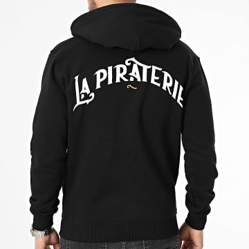 La Piraterie - La Piraterie Sudadera con capucha y cremallera Negro