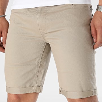 Only And Sons - Short Jean Ply Life Beige Foncé