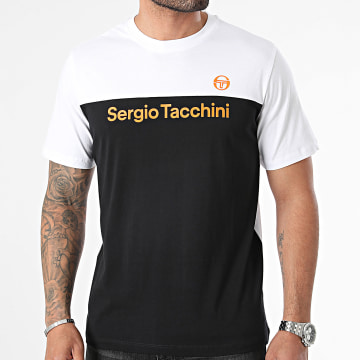 Sergio Tacchini - Camiseta Grave 40528 Blanco Negro