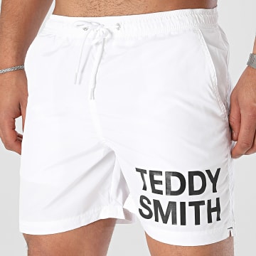 Teddy Smith - Short De Bain Diaz 12416477D Blanc