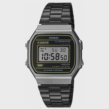 Casio - Reloj Vintage A168WEHB-1AEF Plata Negro