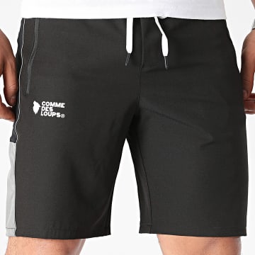 Comme Des Loups - Fresh Jogging Shorts Negro Gris