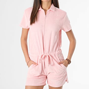Girls Outfit - Playsuit donna in spugna rosa confetto