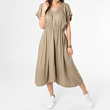 Girls Outfit - Robe Femme Beige