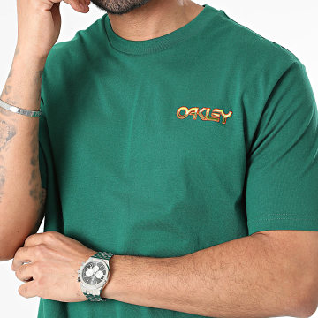 Oakley - Tee Shirt Dipped FOA404830 Vert Foncé