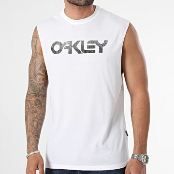 Oakley - Camiseta sin mangas Sun FOA404013 Blanca