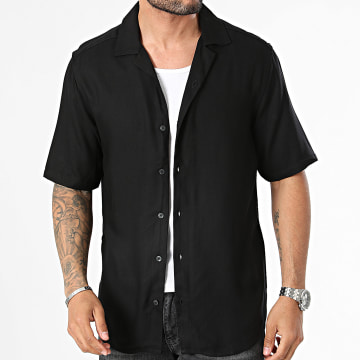 Only And Sons - Chemise Manches Courtes Dash Life Noir