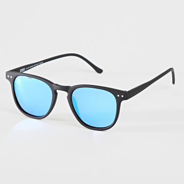 Urban Classics - Gafas de sol de espejo azul negro