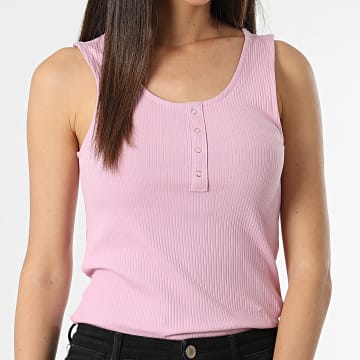 Only - Canotta Simple Life Donna Rosa