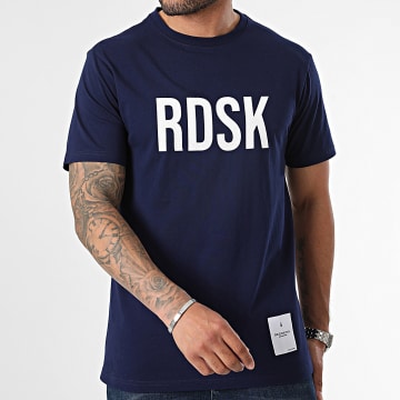 Redskins - Tee Shirt Surfin Mark Bleu Marine