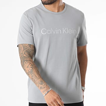 Calvin Klein - Tee Shirt NM2264E Gris Argenté