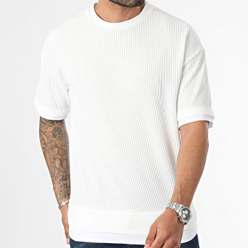 KZR - Oversize Tee Shirt Large Blanco