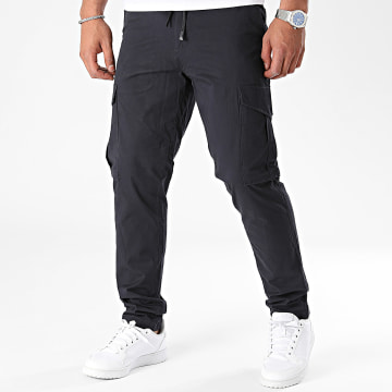 Jack And Jones - Pantalón cargo Stace Summer azul marino