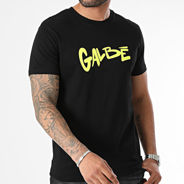 MC Jean Gab'1 - Maglietta nera a forma di giallo fluo