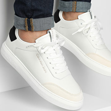 Calvin Klein - Baskets Casual Cupsole High Low Frequency 0670 White Creamy White Black