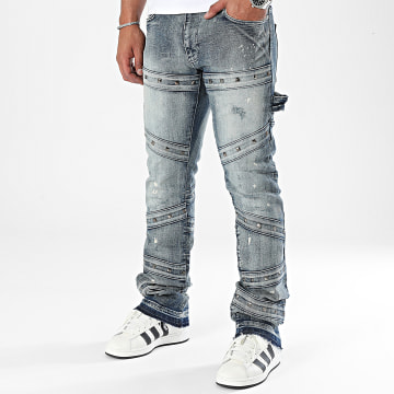 Classic Series - Blue Wash Flare Jeans