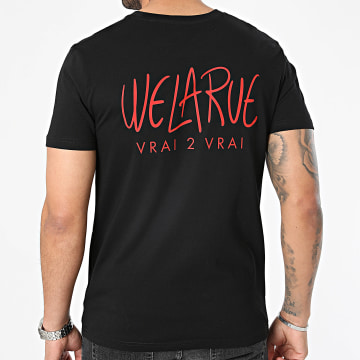 Da Uzi - Welarue Tee Shirt Nero Rosso