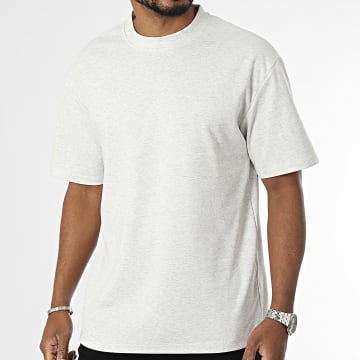 MTX - Camiseta oversize gris jaspeado