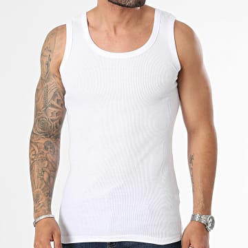 MTX - Camiseta de tirantes blanca