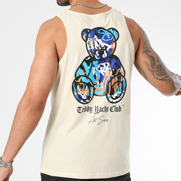 Teddy Yacht Club - Camiseta de tirantes Art Series Azul Beige