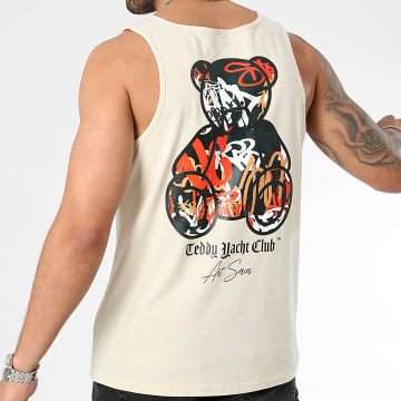 Teddy Yacht Club - Camiseta de tirantes Art Series 2 Beige