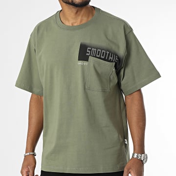 Armita - Camisa de bolsillo oversize verde caqui