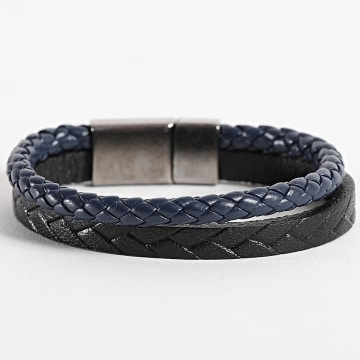 Classic Series - Bracelet Noir Bleu Marine