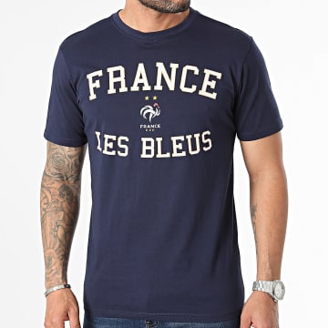 FFF - Tee Shirt Fan F23077C Bleu Marine