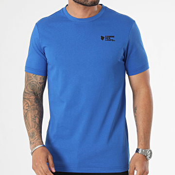Comme Des Loups - Classico Tee Shirt blu reale