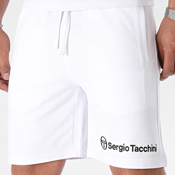 Sergio Tacchini - Pantaloncini da jogging Asis 39595 Bianco