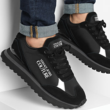 Versace Jeans Couture - Zapatillas 76YA3SE2-ZP076 Negro