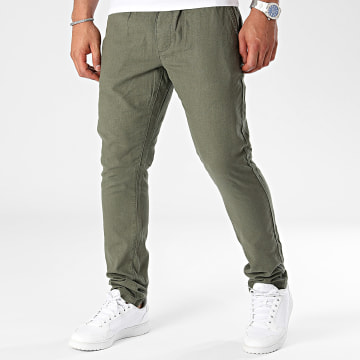 Indicode Jeans - Vitamina 60-333 Pantaloni Chino Verde Khaki