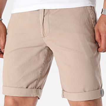 Indicode Jeans - Short Chino Royce 70-039 Taupe