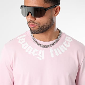 Looney Tunes - Tee Shirt Oversize Chest Color Spray Pink Pastel