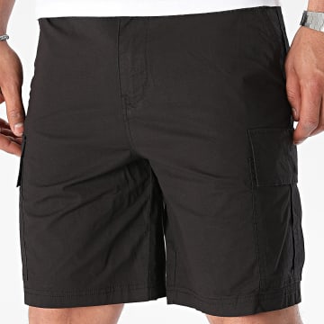 Selected - Evan Regular Fit Cargo Shorts Negro