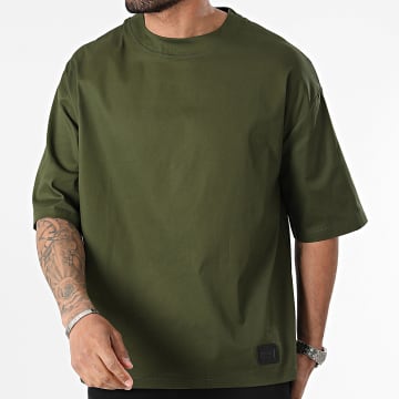 Uniplay - Camiseta oversize verde caqui
